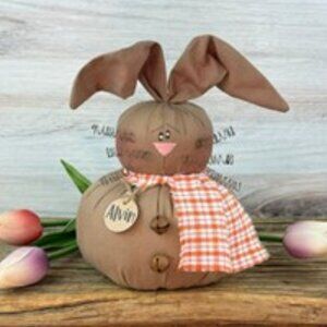 ALVIN the ROLY POLY BROWN  BUNNY   NEW